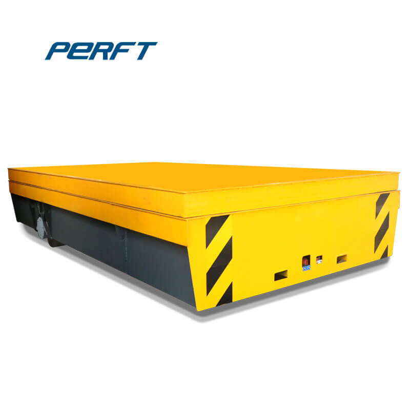 coil transfer bogie for painting booth metal part transport 75t